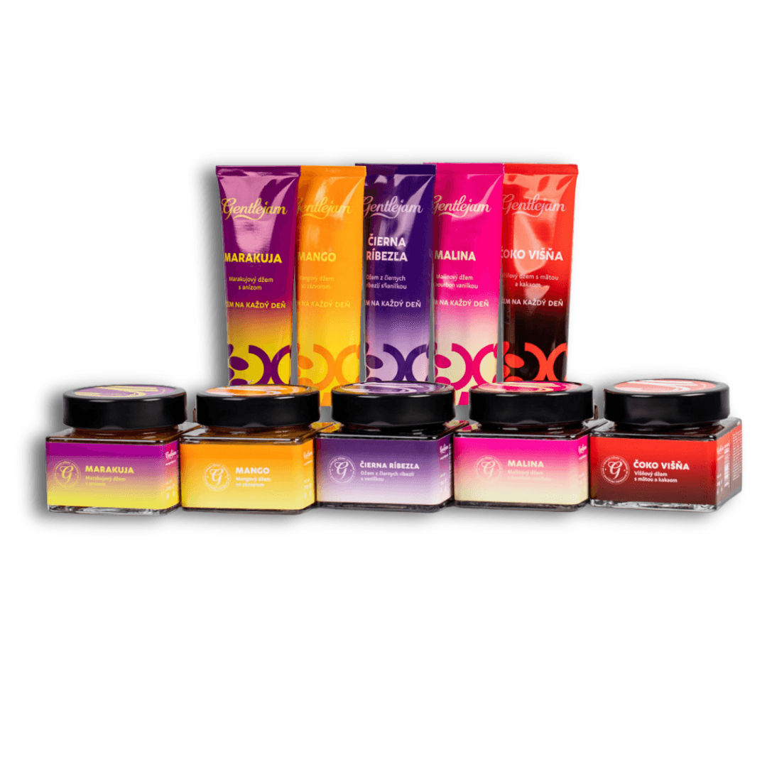 Džemy bez alkoholu v tube