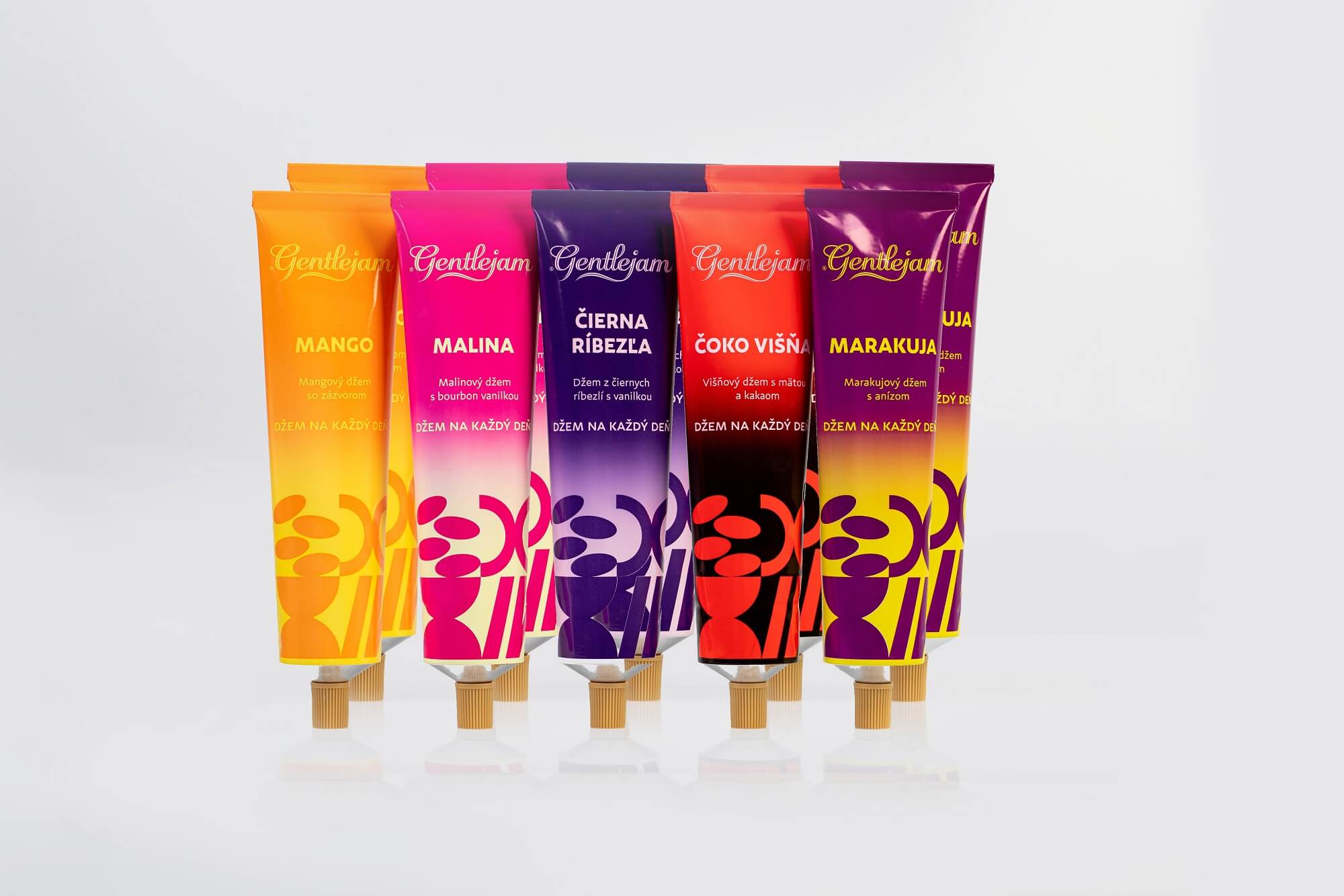 Mix 10 džemov v tube — najlepšia hodnota