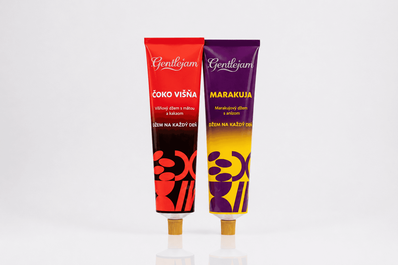 Premium Duo — čoko višňa a marakuja v tube